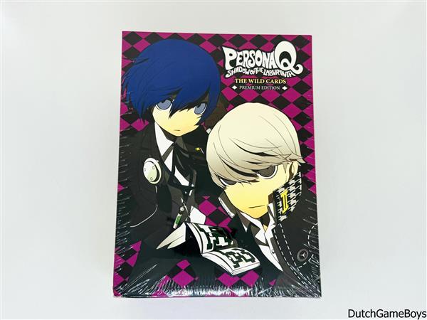 Grote foto nintendo ds persona q shadow of the labyrinth the wild cards premium edition new sealed spelcomputers games ds