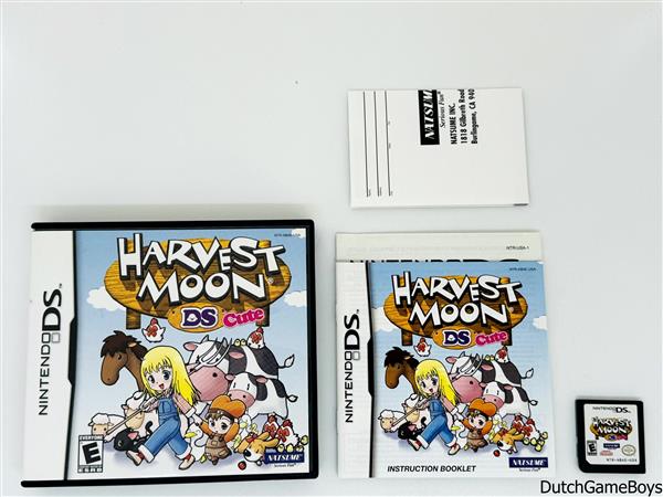 Grote foto nintendo ds harvest moon ds cute usa spelcomputers games ds