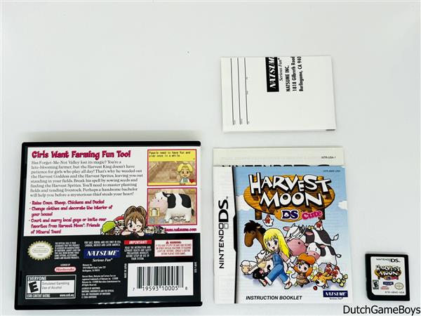 Grote foto nintendo ds harvest moon ds cute usa spelcomputers games ds