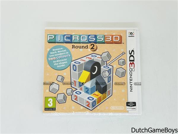 Grote foto nintendo 3ds picross 3d round 2 ukv new sealed spelcomputers games overige games