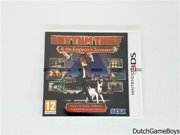 Grote foto nintendo 3ds rhythm thief the emperor treasure ukv new sealed spelcomputers games overige games