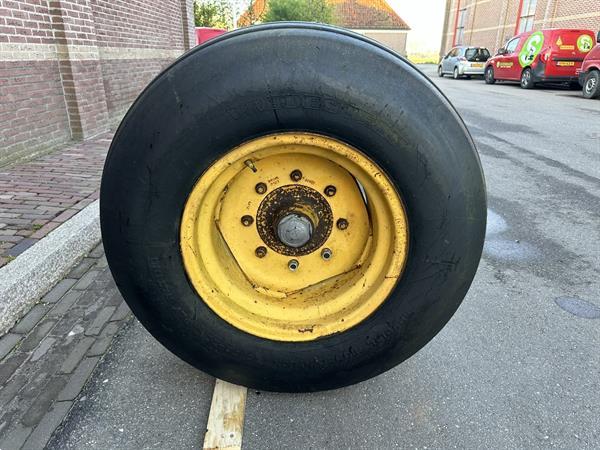 Grote foto landbouwas met wielen 158cm agrarisch tractor onderdelen