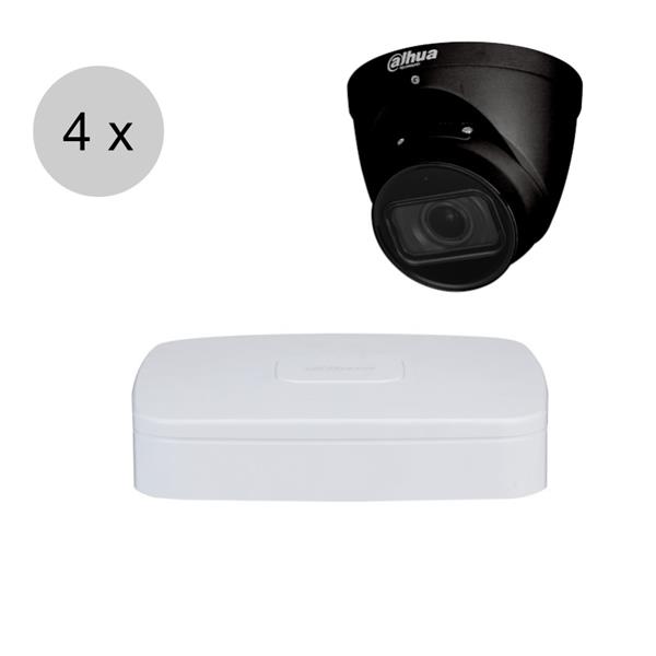 Grote foto dahua 4k ip cameraset wizsense 4 turret dome camera motorzoom starlight 40m ips48dtm2 audio tv en foto professionele video apparatuur