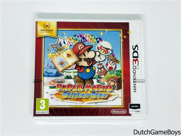 Grote foto nintendo 3ds paper mario sticker star nintendo selects hol new sealed spelcomputers games overige games