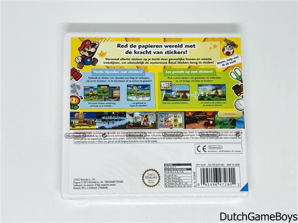 Grote foto nintendo 3ds paper mario sticker star nintendo selects hol new sealed spelcomputers games overige games