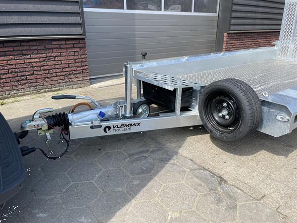 Grote foto vlemmix 3.5 t 3 asser machinetransporter nieuw met dikke opties agrarisch aanhangwagens