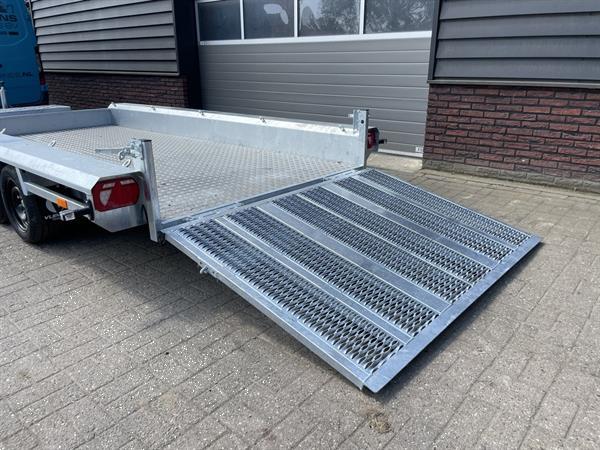 Grote foto vlemmix 3.5 t 3 asser machinetransporter nieuw met dikke opties agrarisch aanhangwagens