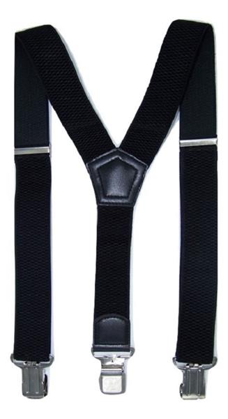 Grote foto zwarte bretels met de sterkste stalen clips kleding dames riemen