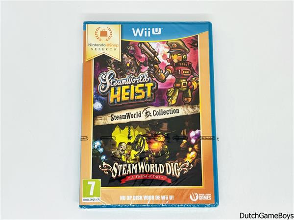 Grote foto nintendo wii u steamworld collection hol new sealed spelcomputers games overige games