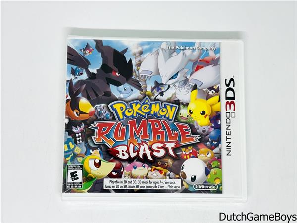 Grote foto nintendo 3ds pokemon rumble blast usa new sealed spelcomputers games overige games