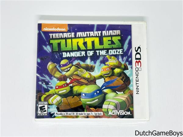 Grote foto nintendo 3ds teenage mutant ninja turtles danger of the ooze usa new sealed spelcomputers games overige games