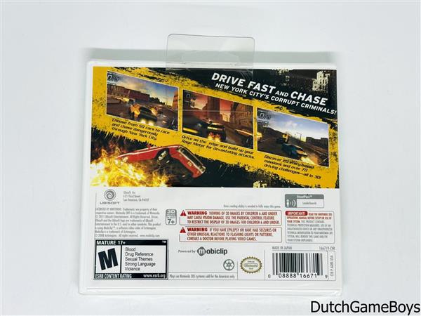Grote foto nintendo 3ds driver renegade usa new sealed spelcomputers games overige games
