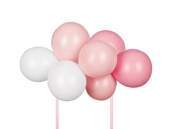 Grote foto roze taarttopper ballonnen 29cm verzamelen overige verzamelingen