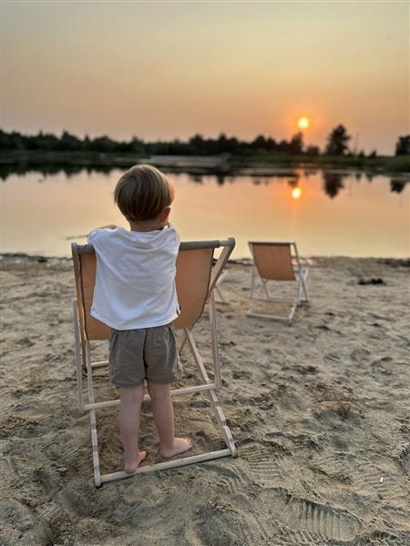 Grote foto opvouwbare strandstoel maat l volwassene maat l kinderen en baby complete kinderkamers