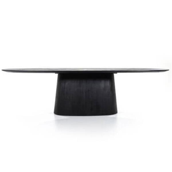 Grote foto eettafel aron ovaal 300x110 zwart huis en inrichting eettafels