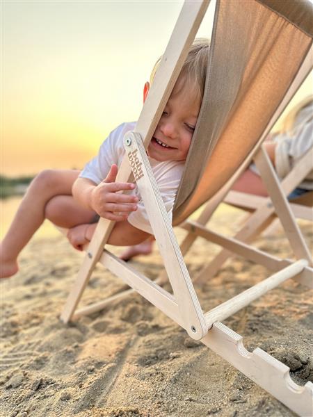 Grote foto opvouwbare kinderstrandstoel maat m maat m kinderen en baby complete kinderkamers