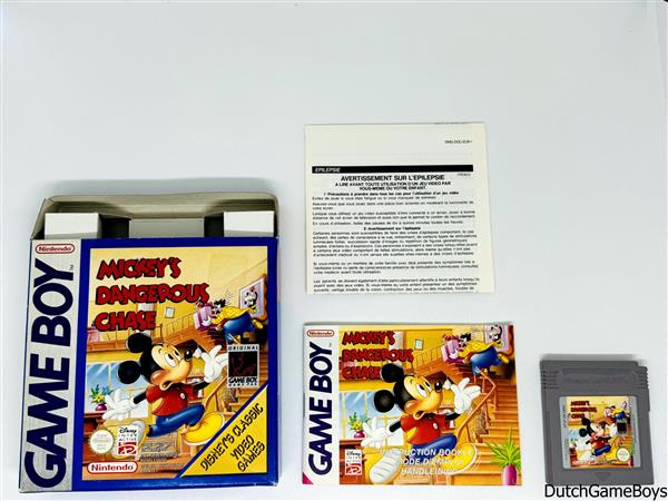 Grote foto gameboy classic mickey dangerous chase disney classics fah spelcomputers games overige nintendo games