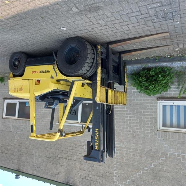 Grote foto hyster h 5.00 xm diesel heftruck agrarisch heftrucks