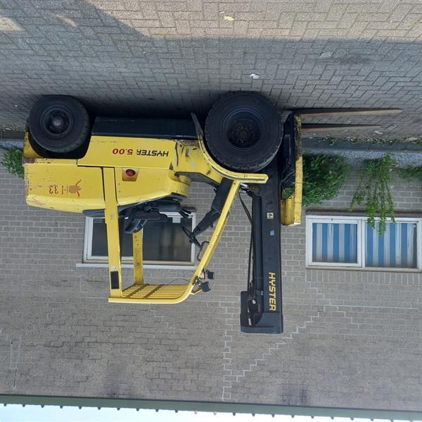 Grote foto hyster h 5.00 xm diesel heftruck agrarisch heftrucks