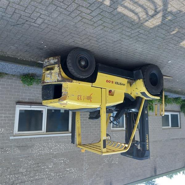 Grote foto hyster h 5.00 xm diesel heftruck agrarisch heftrucks