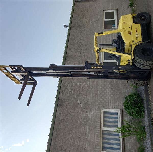 Grote foto hyster h 5.00 xm diesel heftruck agrarisch heftrucks