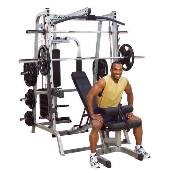 Grote foto body solid gs348 series 7 smith machine full option sport en fitness fitness