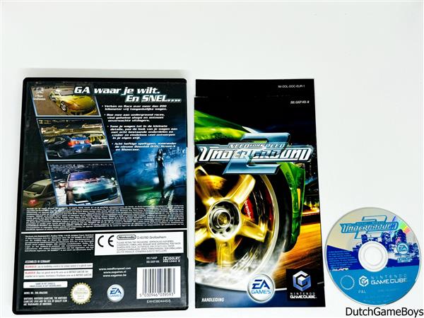 Grote foto nintendo gamecube need for speed underground 2 hol spelcomputers games overige nintendo games