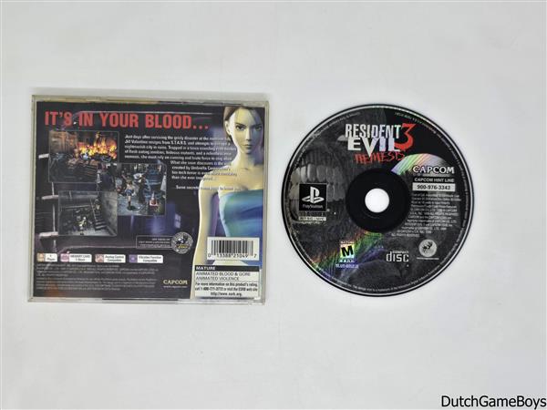 Grote foto playstation 1 ps1 resident evil 3 nemesis usa spelcomputers games overige playstation games