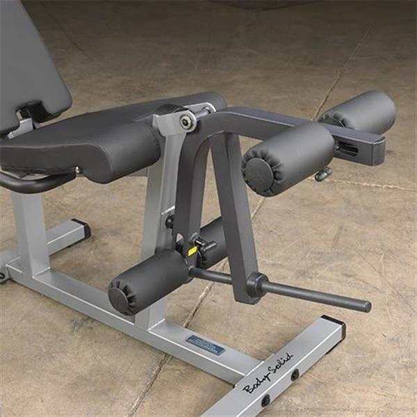 Grote foto body solid seated leg extension leg curl glce365 sport en fitness fitness
