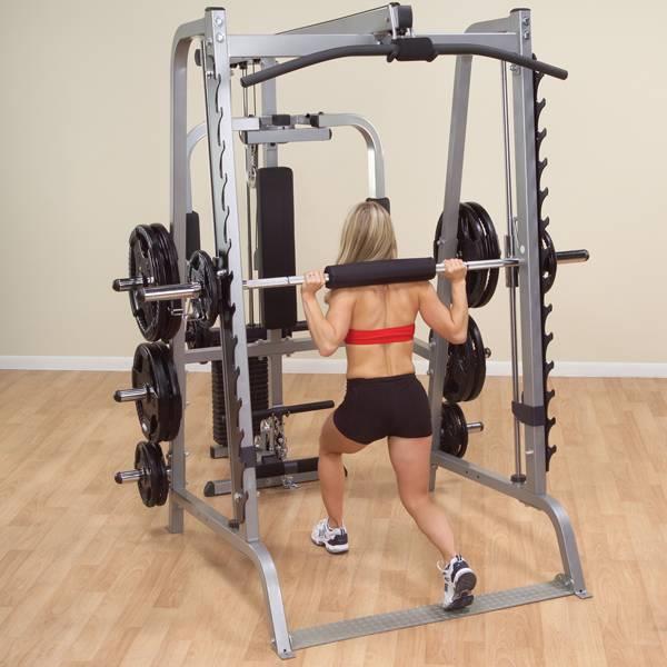 Grote foto body solid gs348 series 7 smith machine full option sport en fitness fitness
