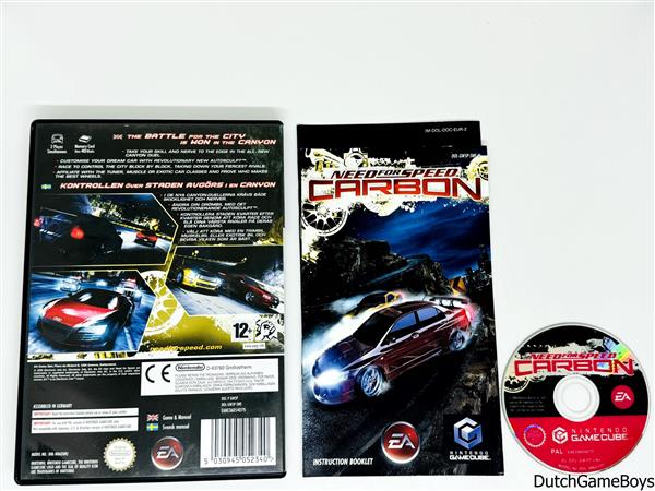 Grote foto nintendo gamecube need for speed carbon swe spelcomputers games overige nintendo games