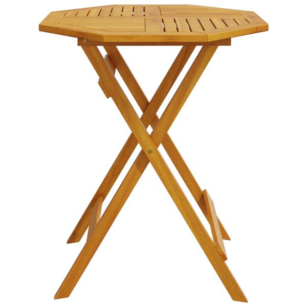 Grote foto vidaxl tuintafel inklapbaar 60x75 cm massief acaciahout tuin en terras tuinmeubelen
