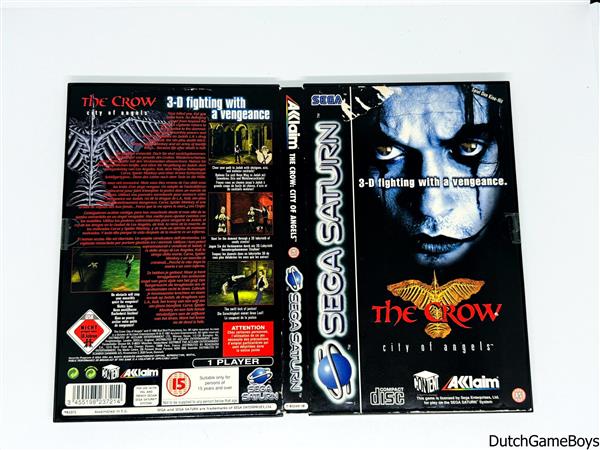Grote foto sega saturn the crow city of angels spelcomputers games overige games