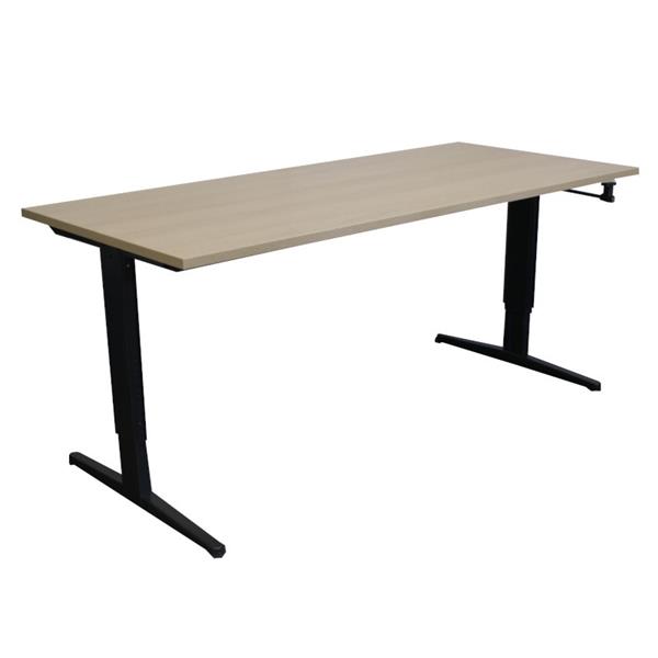 Grote foto slingerbureau antraciet nieuw blad b180xd80 huis en inrichting stoelen