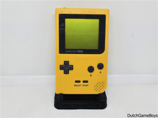Grote foto gameboy pocket console yellow spelcomputers games overige merken