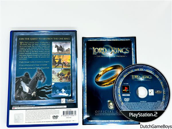 Grote foto playstation 2 ps2 lord of the rings the fellowship of the ring spelcomputers games playstation 2