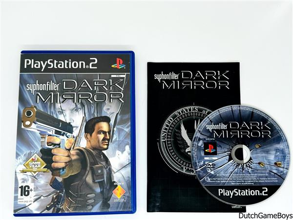 Grote foto playstation 2 ps2 syphon filter dark mirror spelcomputers games playstation 2