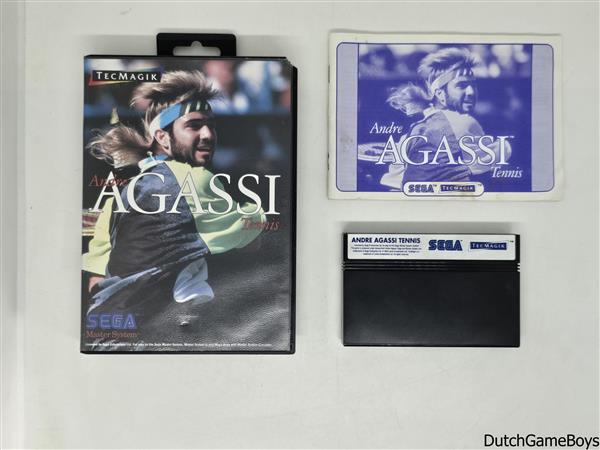 Grote foto sega master system andre agassi tennis spelcomputers games overige games