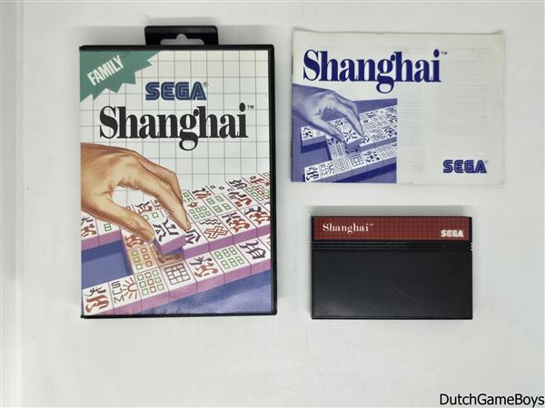 Grote foto sega master system shanghai spelcomputers games overige games