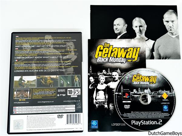 Grote foto playstation 2 ps2 the getaway black monday spelcomputers games playstation 2