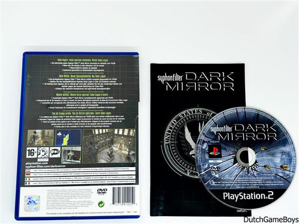 Grote foto playstation 2 ps2 syphon filter dark mirror spelcomputers games playstation 2