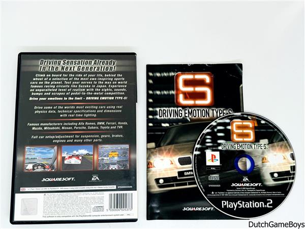 Grote foto playstation 2 ps2 driving emotion type s spelcomputers games playstation 2