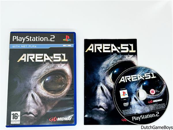 Grote foto playstation 2 ps2 area 51 spelcomputers games playstation 2