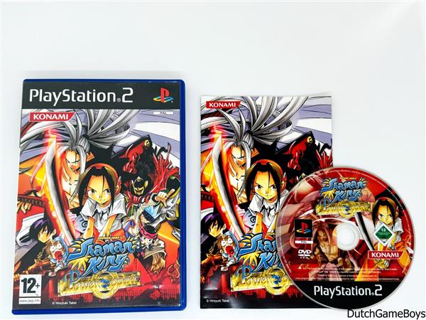 Grote foto playstation 2 ps2 shaman king power of spirit spelcomputers games playstation 2