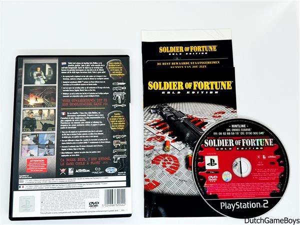 Grote foto playstation 2 ps2 soldier of fortune gold edition spelcomputers games playstation 2