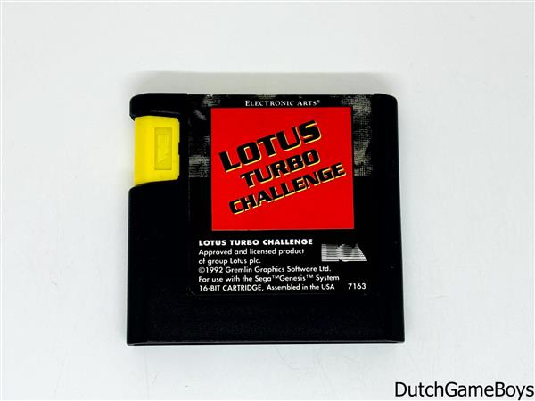 Grote foto sega megadrive lotus turbo challenge spelcomputers games overige games