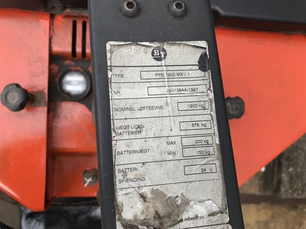 Grote foto vs 21670 elektrische stapleaar bt 2900mm 1200kg doe het zelf en verbouw hefwerktuigen