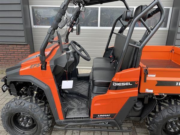 Grote foto linhai lh1100 d golfcar gator rtv nieuw motoren buggy en quad