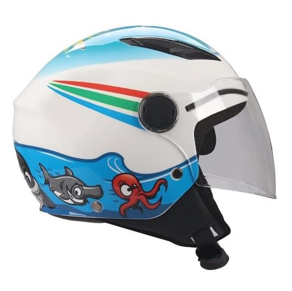 Grote foto bhr 838 kids oceaan kinderhelm motoren overige accessoires