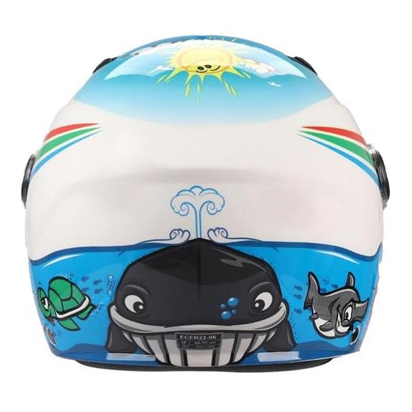 Grote foto bhr 838 kids oceaan kinderhelm motoren overige accessoires